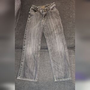 Boys 12 slim Old Navy Faded Black Bootcut Jeans